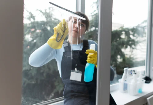 Nettoyage de vitres intérieures et extérieures à Sottevast